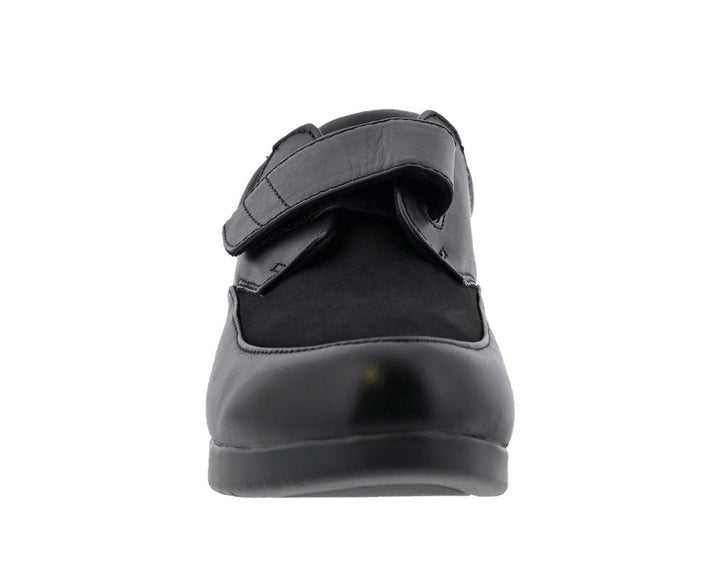 QUEST Black Leather / Black Stretch
