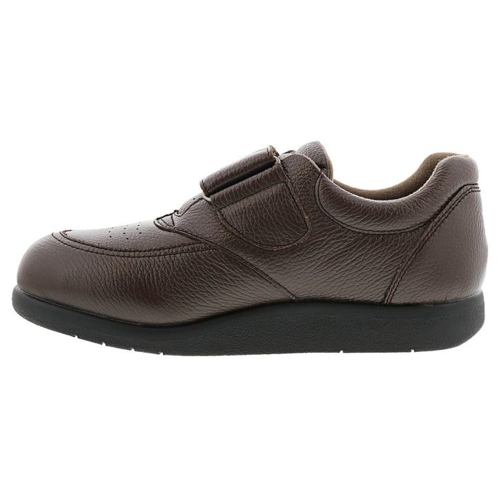 NAVIGATOR II Brown Pebbled Leather