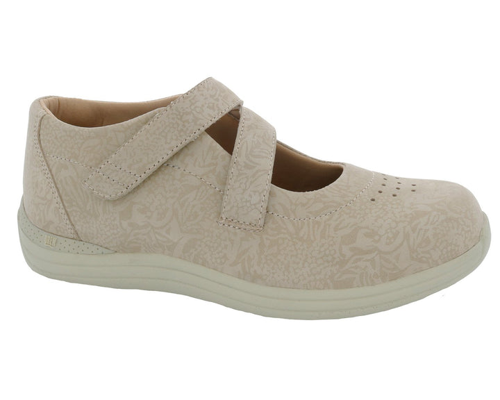 ORCHID Bone Metallic Foil Leather