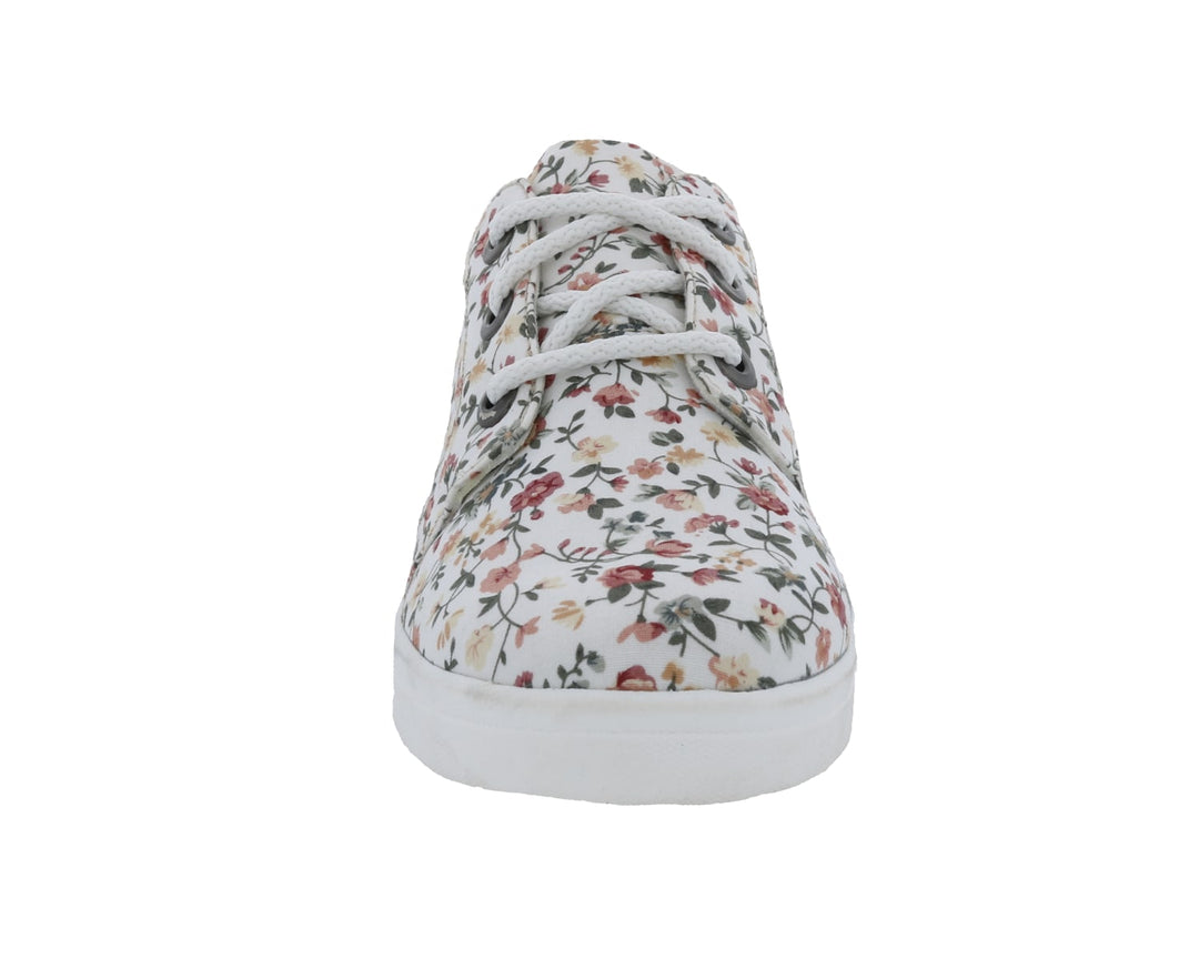 RUBY White Floral Canvas