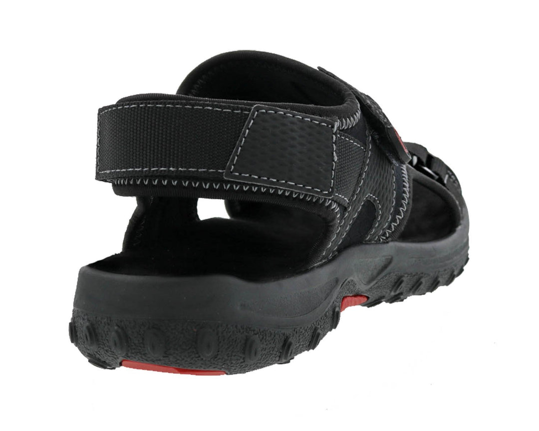 WANDER Black Leather/Stretch