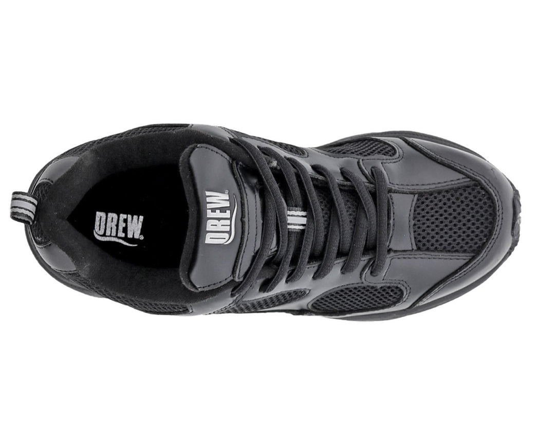FLASH II Black Leather/Mesh