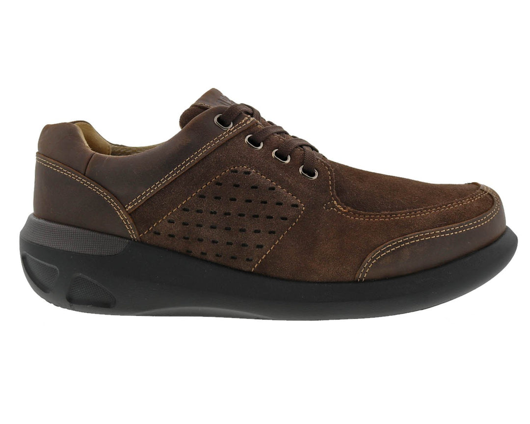MILES Brown Suede Leather