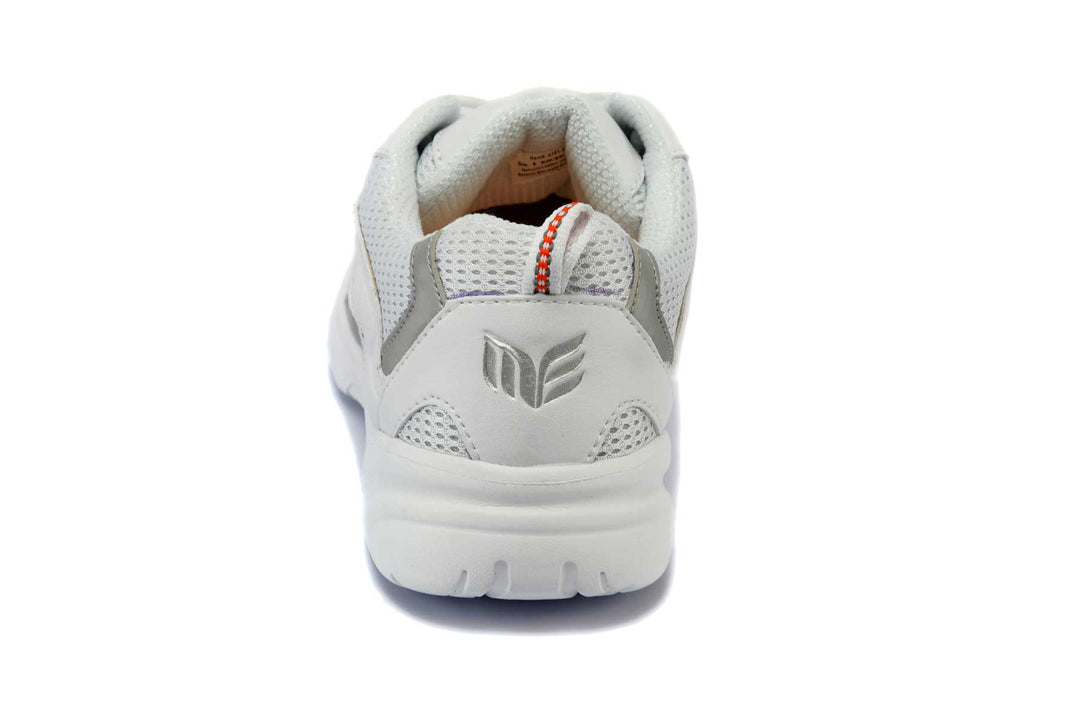 9701-L - Mt.Emey Men's Extra-depth Athletic/Walking Shoes White/Silver