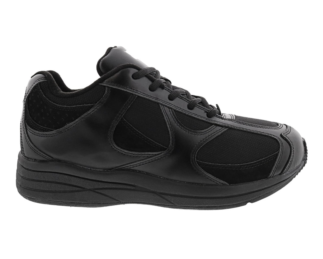 SURGE Black Leather/Black Mesh