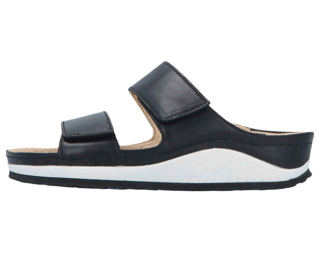 SIRENA Black Calfskin Leather