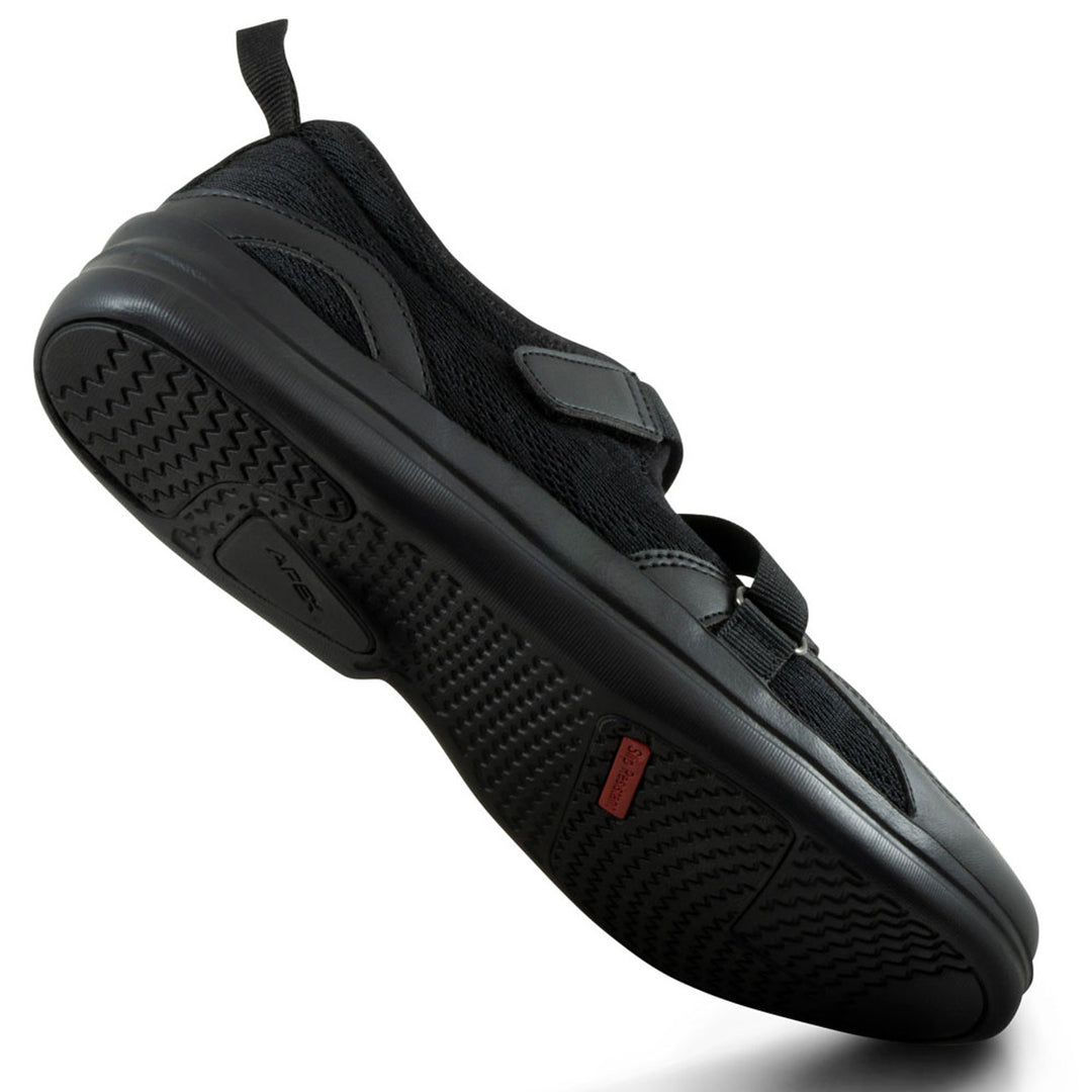 Women's Orthopedic Mesh Mary Jane Casual Shoe - Black