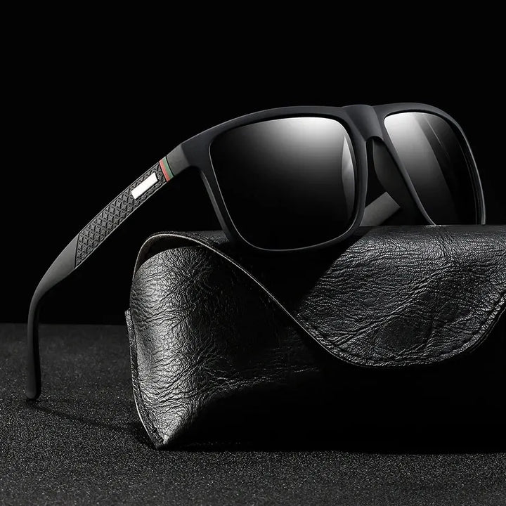 Fashion Vintage Square Polarized Sunglasses