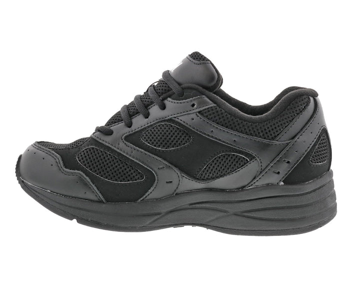FLARE Black Leather/Mesh