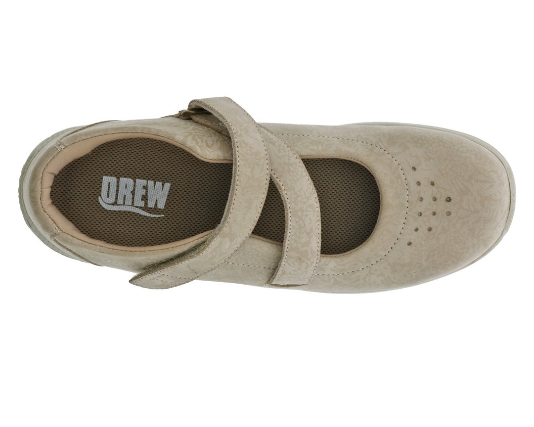 ORCHID Bone Metallic Foil Leather