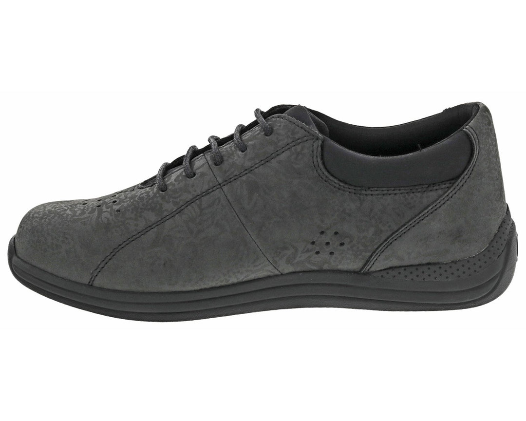 TULIP Black Metallic Foil Leather