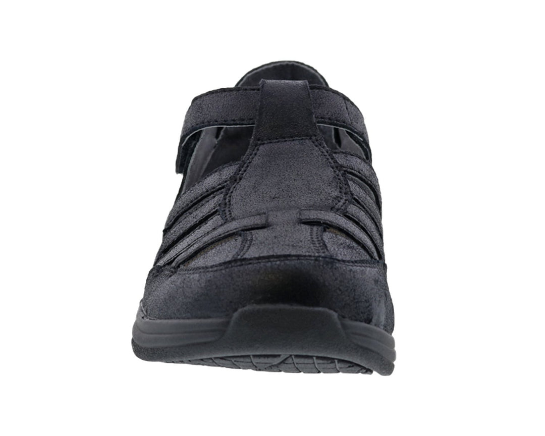 GINGER Dusty Black Leather