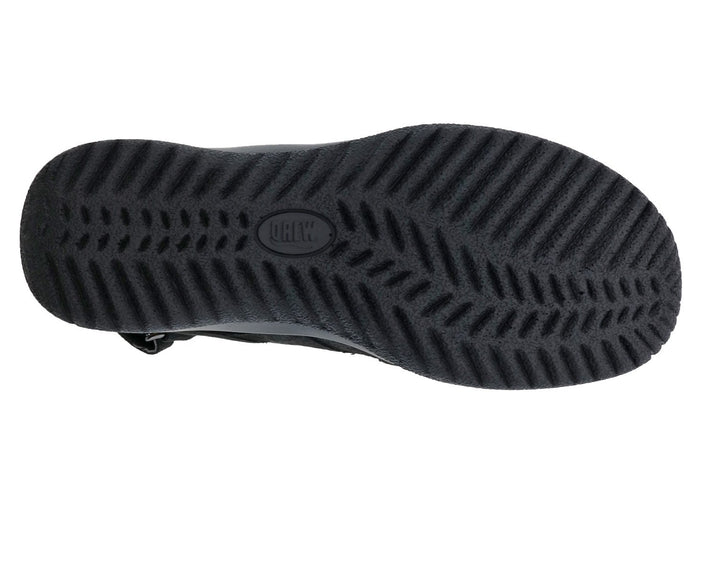 SMILES Black Microdot Leather