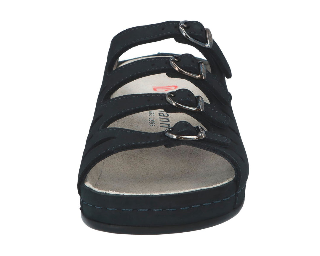 HASSEL Dark Blue Nubuck Leather