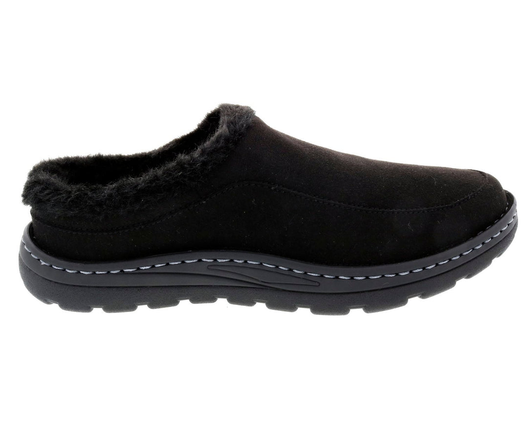 PALMER Black Microsuede