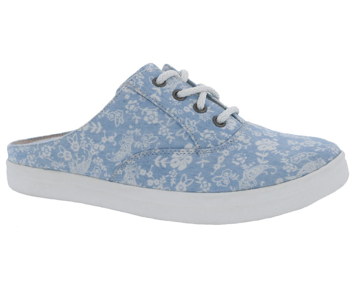 SUNSTONE Blue Floral Canvas