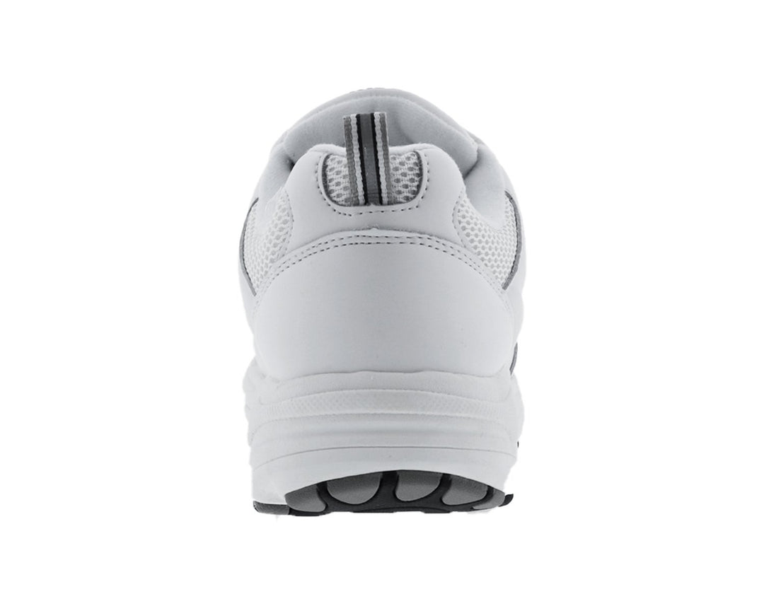 FLASH II White Leather/White Mesh