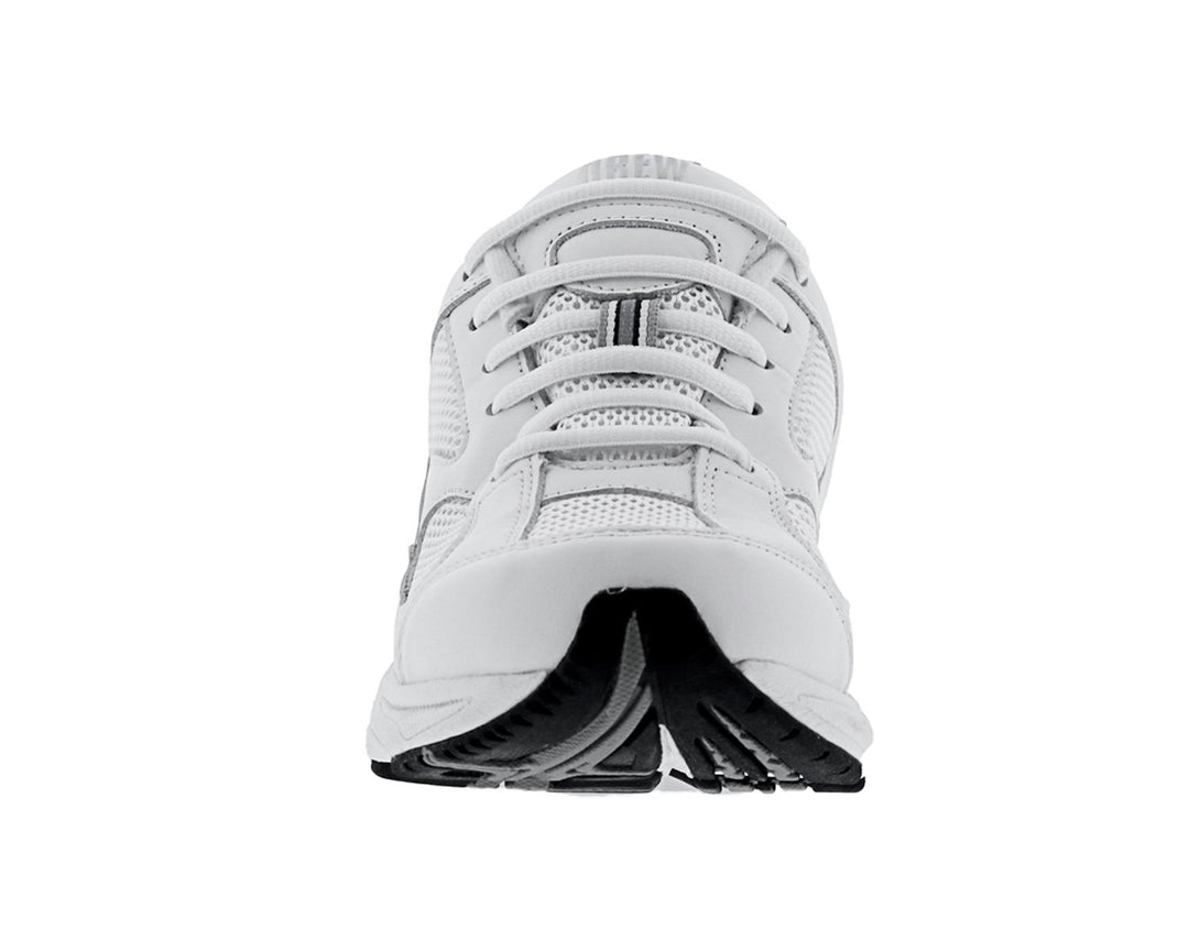 FLASH II White Leather/White Mesh