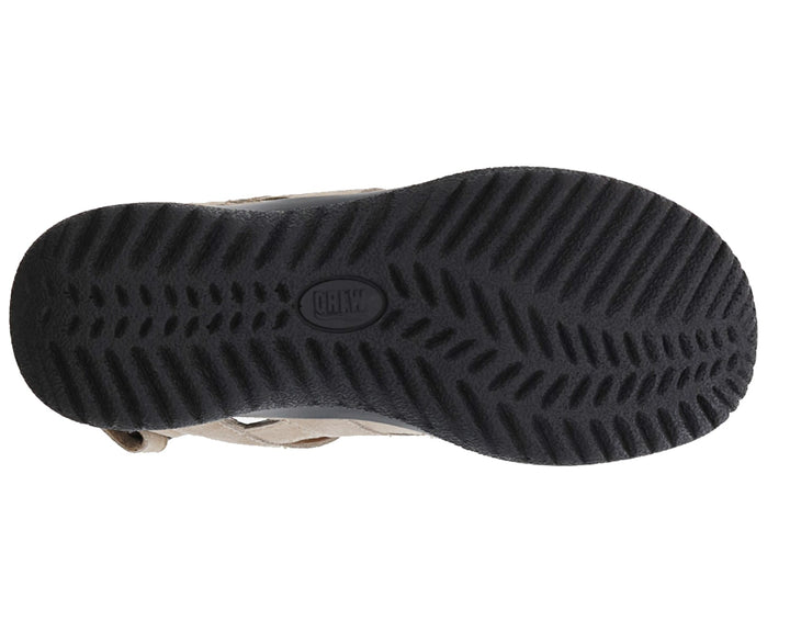 SMILES Taupe Microdot Leather