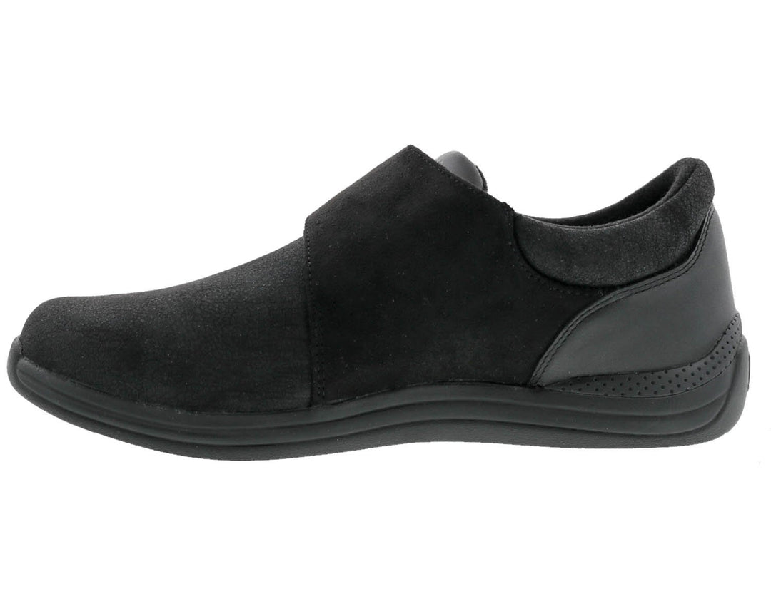 MOONLITE Black Stretch Leather