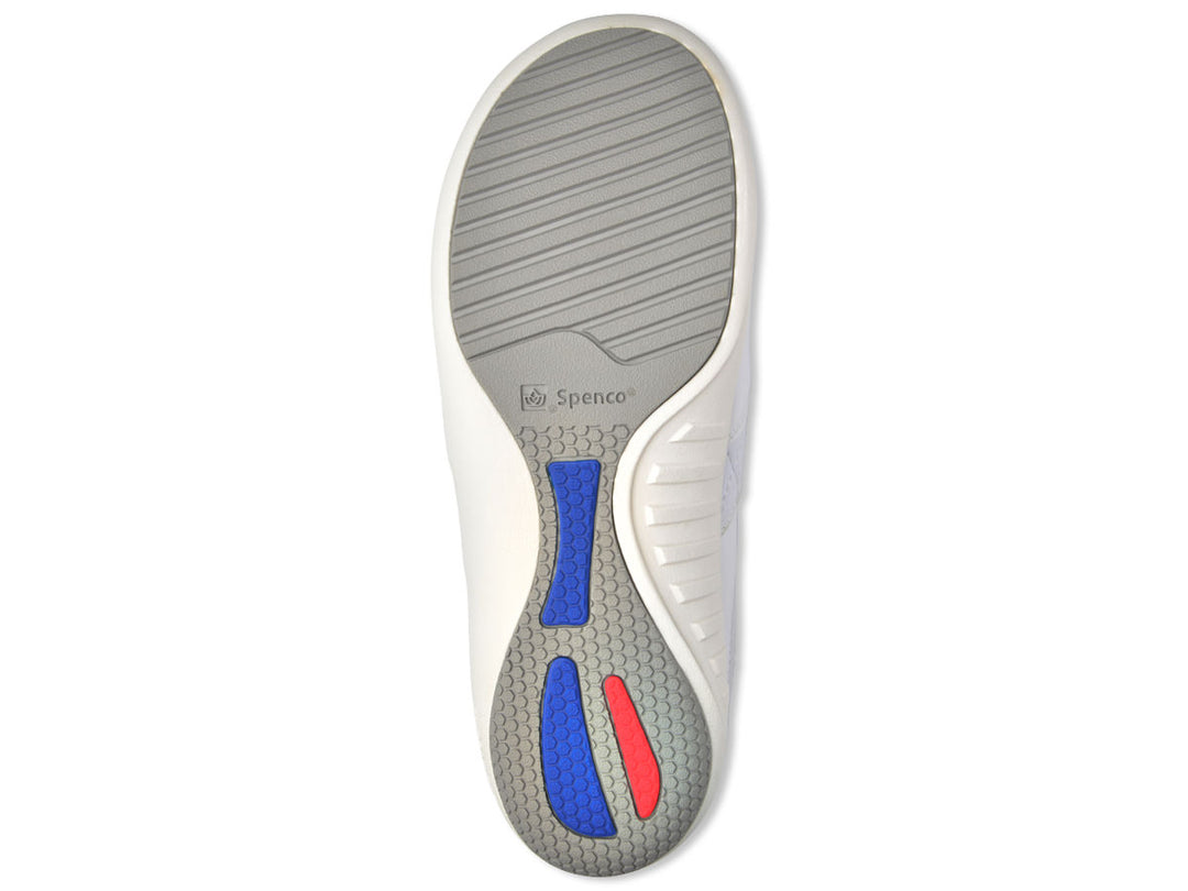 Spenco Men's Quuincy Slip-On White