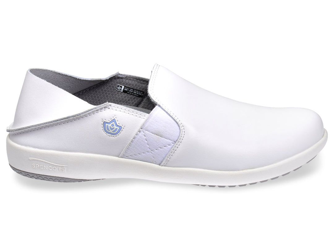 Spenco Men's Quuincy Slip-On White